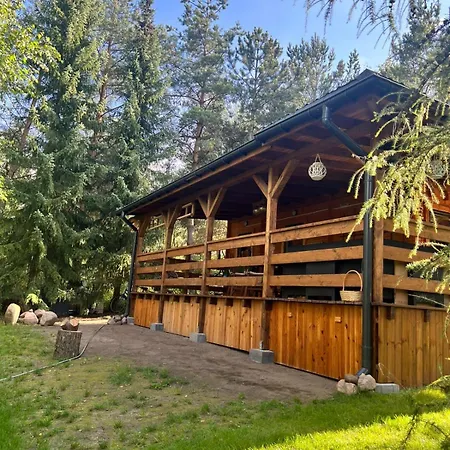 Nyaraló Dom Nad Saskiem 3 Sypialnie, Jacuzzi-relaks, Natura I Komfort Linowo (Szczytno)